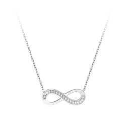 Collier infini BR01 orné de...